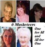 The 6 Musketeers, One for All and All for One